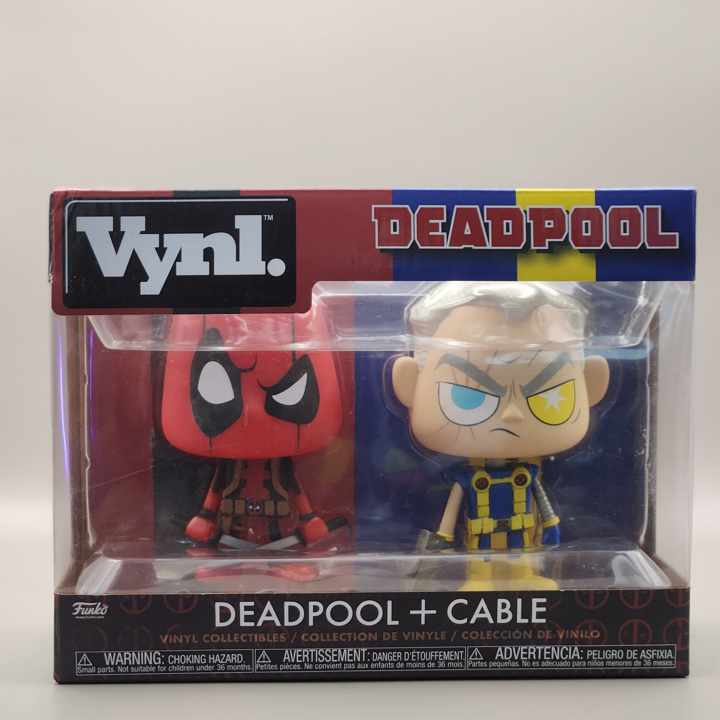 Figurine Marvel Duo Vinyl Collectibles Deadpool + Cable (10 cm)