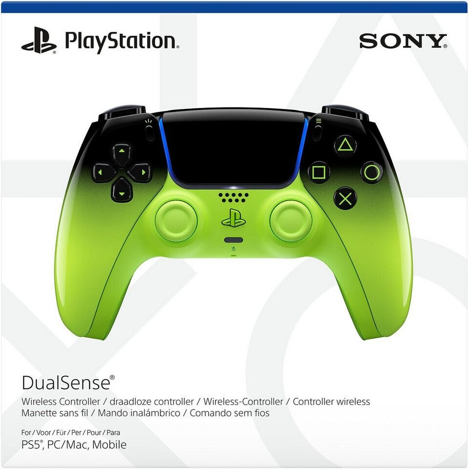 Manette PS5 DualSense Hyperpop Remix Green
