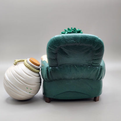 Figurine One Piece Zoro FAT Fauteuille | 18 cm