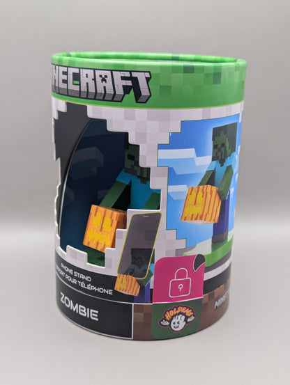 Figurine Support Telephone Holdems Cable Guys ZOMBIE - Minecraft  11 cm