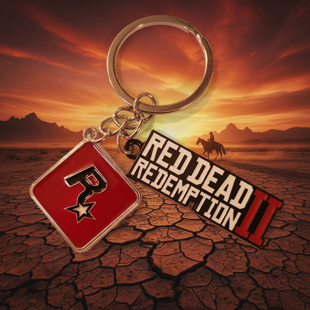 Porte Clé Red Dead Redemption 2 Rockstar