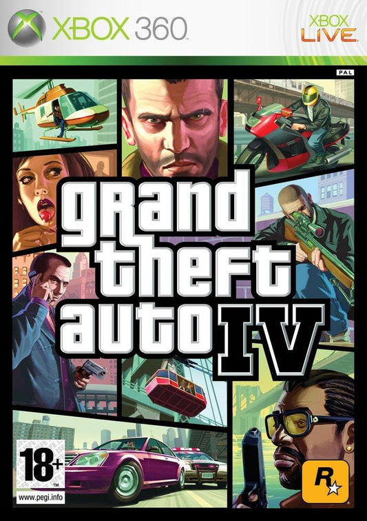 Gta 4 / IV Xbox 360 Original Occasion ♻️