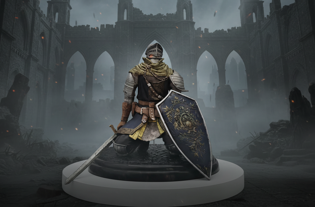 Figurine Dark souls Chevalier 16cm