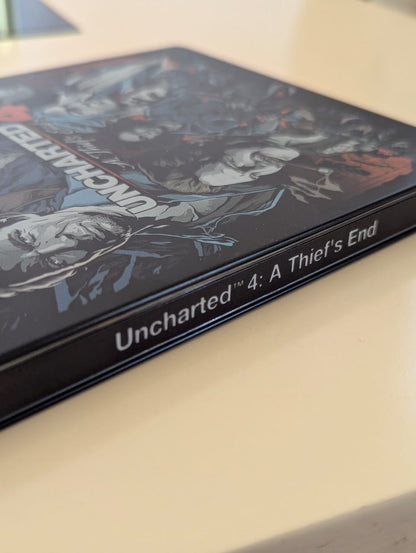 Uncharted 4 + Steelbook + Stickers | Occasion ♻️ PS4