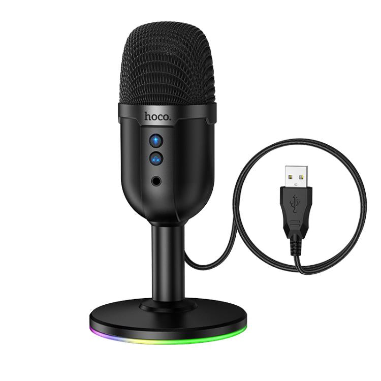 Microphone Hoco L25 Bright USB desktop Black