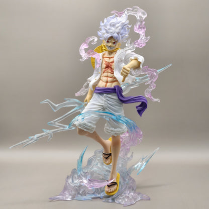 Figurine Luffy Gear 5 (Eclaire) 24 cm