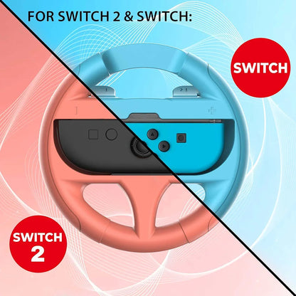 Pack de 2 volants pour Joy-con Nintendo Switch & Switch 2 | Subsonic
