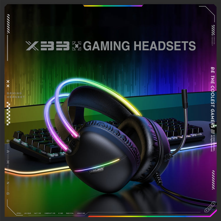 Casque Onikuma X33 RGB Wired Gaming Headset USB TYPE C + OTG (PC)