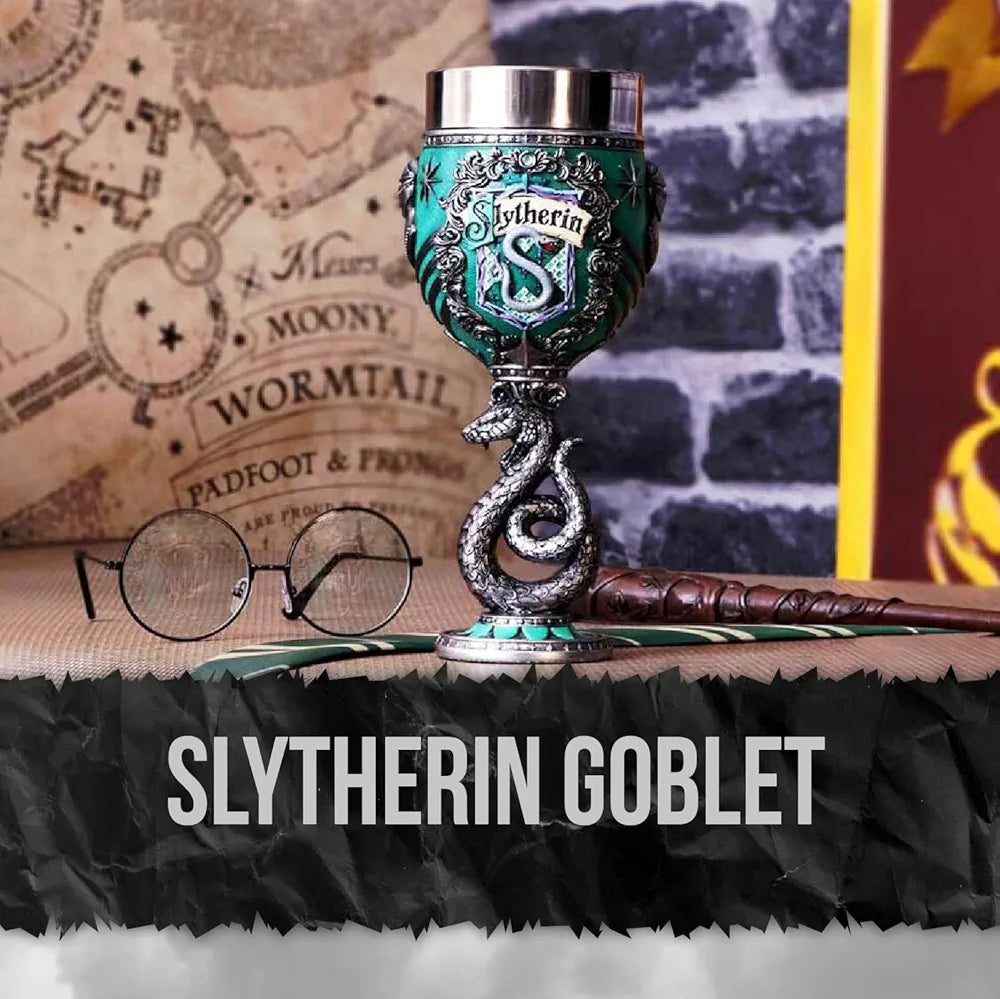 Calice Cup Slytherin Harry Potter 19 cm  Nemesis Now replica