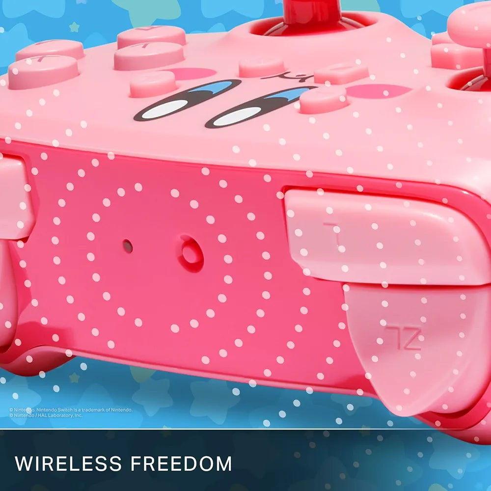 Manette PowerA Wireless Controller for Nintendo Switch - Kirby's Jaw Drop