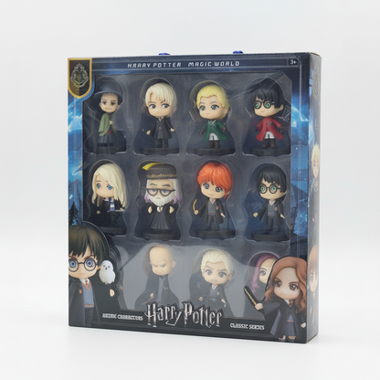 Lot de 12 Figurines Harry Potter CHIBI 10 cm