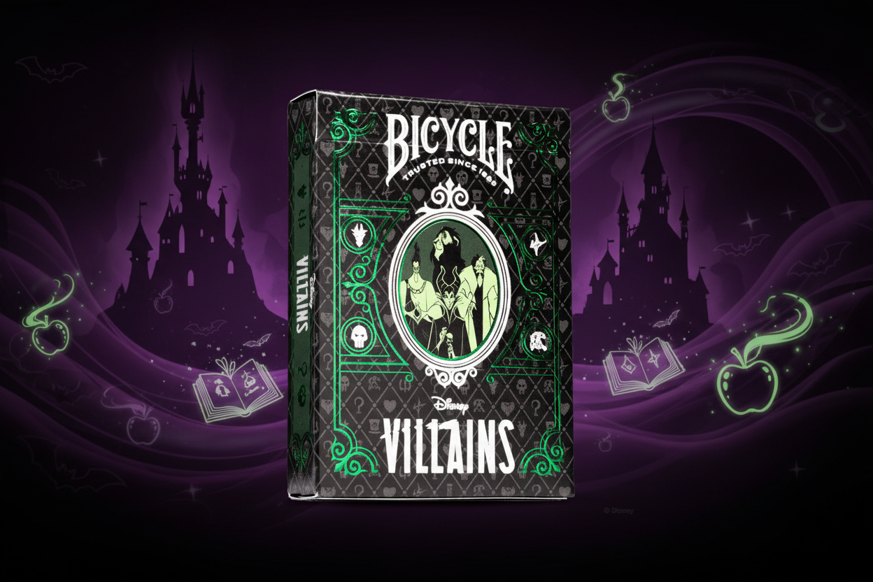 Jeux de Carte - Bicycle Playing Cards: Disney Villains: Green