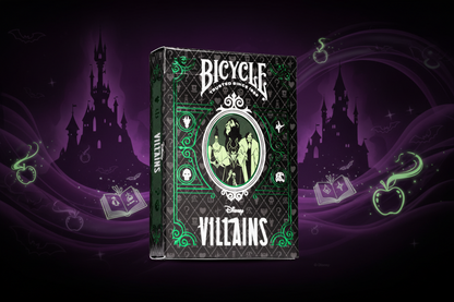 Jeux de Carte - Bicycle Playing Cards: Disney Villains: Green