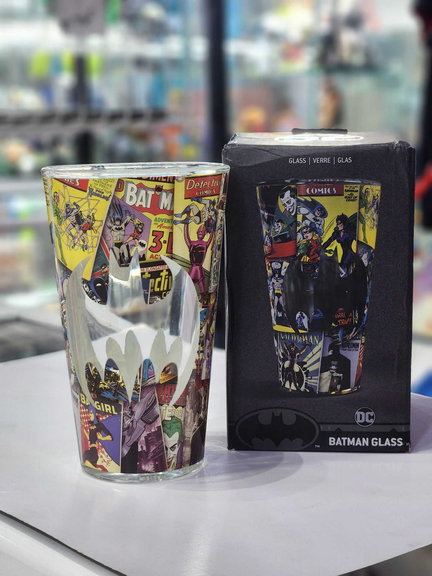 Paladone Batman Logo Glass 400ml