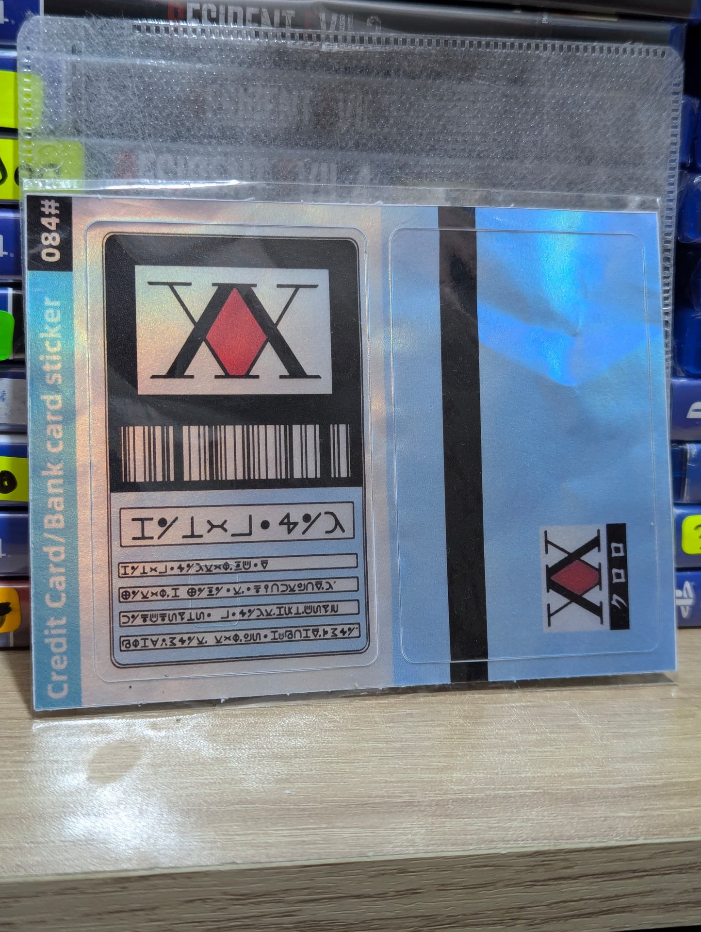 Credit Card Sticker HUNTER X HUNTER