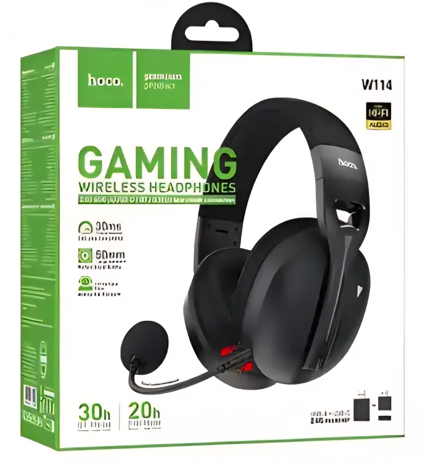 Casque Sans Fil HOCO W114 (PS5 PS4 SWITCH XBOX PC)