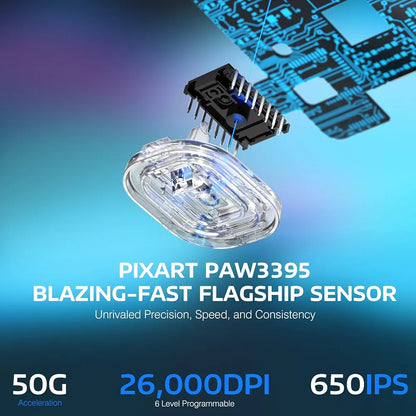 Souris Attack Shark X3 – Model  PAW3395