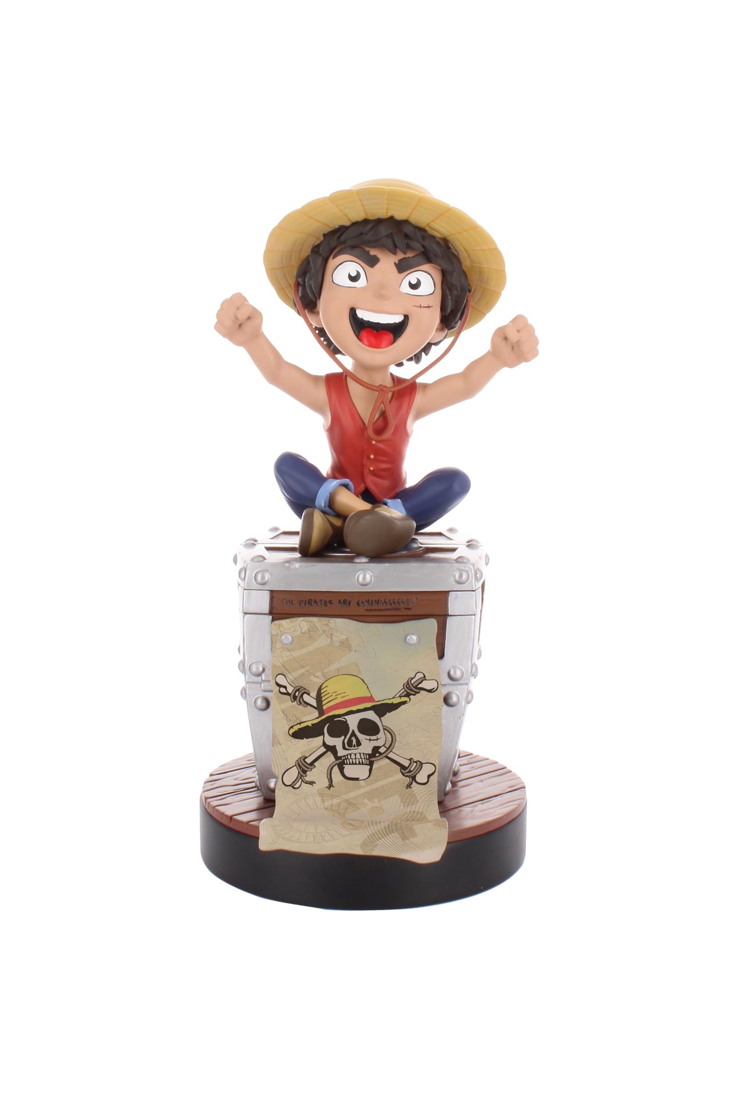 Figurine Support Cable Guys - Luffy "wanted Poster"