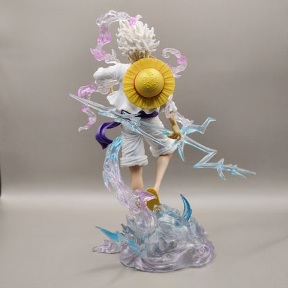 Figurine Luffy Gear 5 (Eclaire) 24 cm
