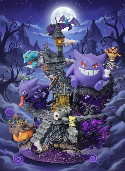 Figurine Diorama Pokémon Ectoplasma Evolution 31 cm