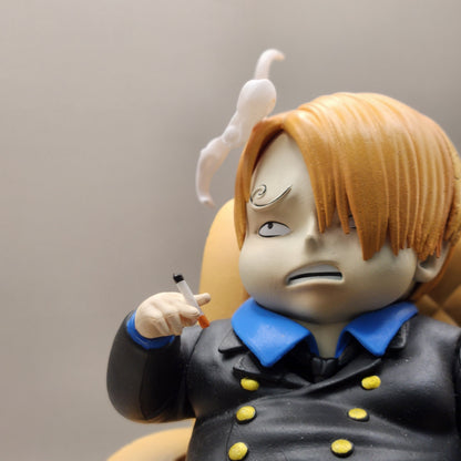 Figurine One Piece Sanji FAT Fauteuille | 15 cm