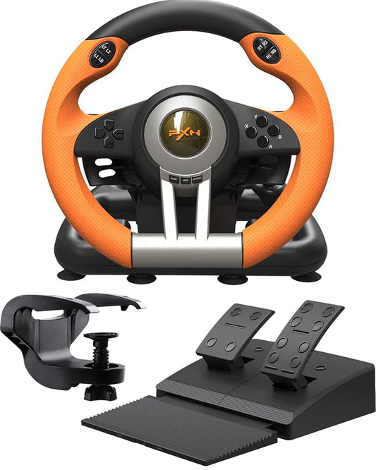 Volant PXN V3 PRO Orange (PC/PS3/PS4/XBOX ONE/XBOX SERIES)