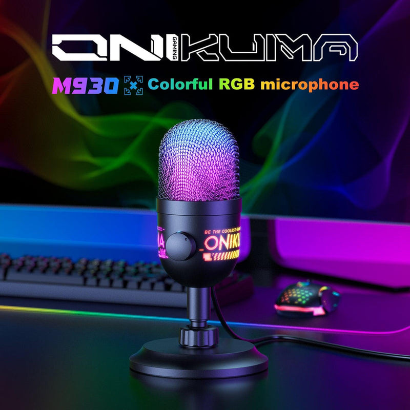 Microphone ONIKUMA M930 RGB Black