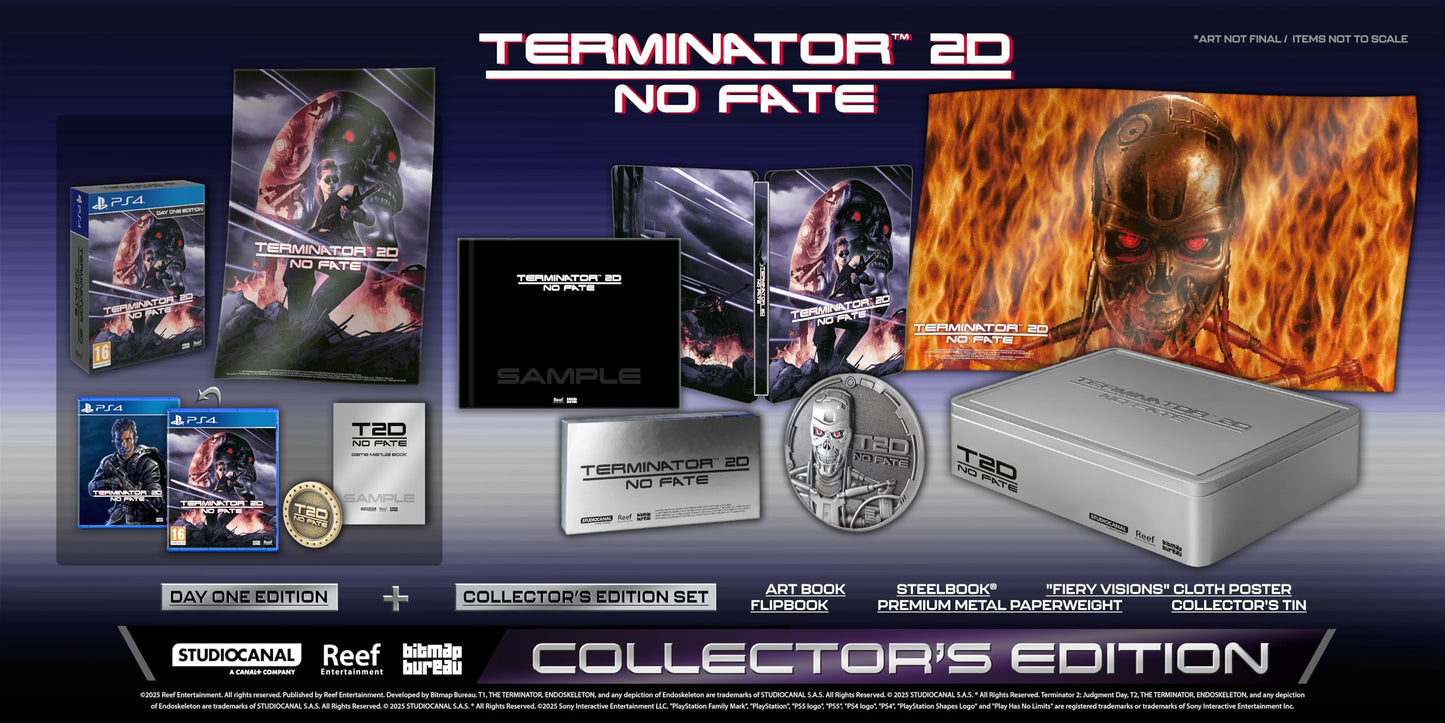 Terminator 2D: No Fate Collector's Edition PS4
