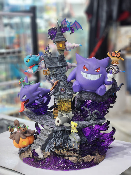 Figurine Diorama Pokémon Ectoplasma Evolution 31 cm