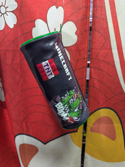 Trousse Minecraft  (Boom) Barrel Pencil Case