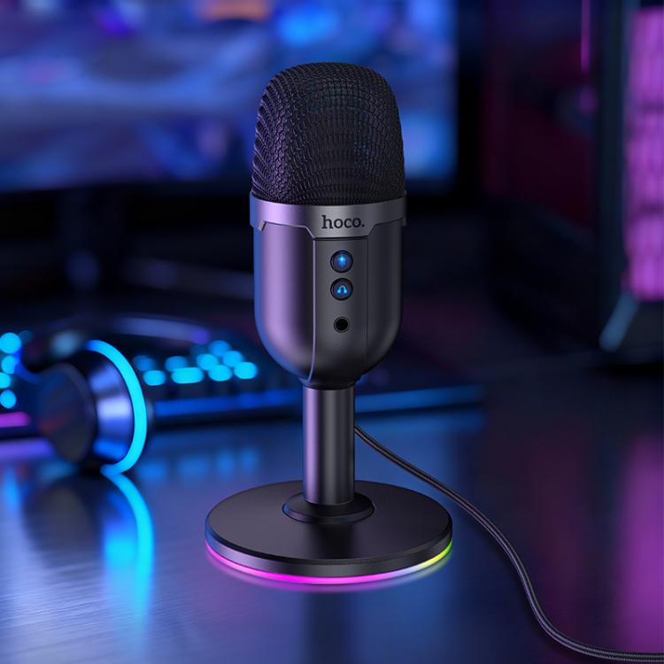 Microphone Hoco L25 Bright USB desktop Black