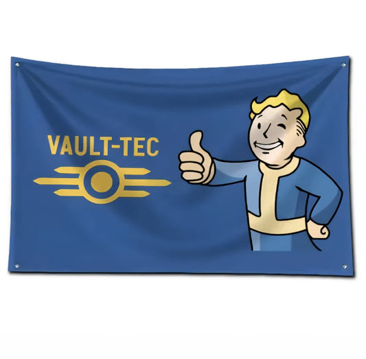 Banniere vault-tec fallout 150x90 cm