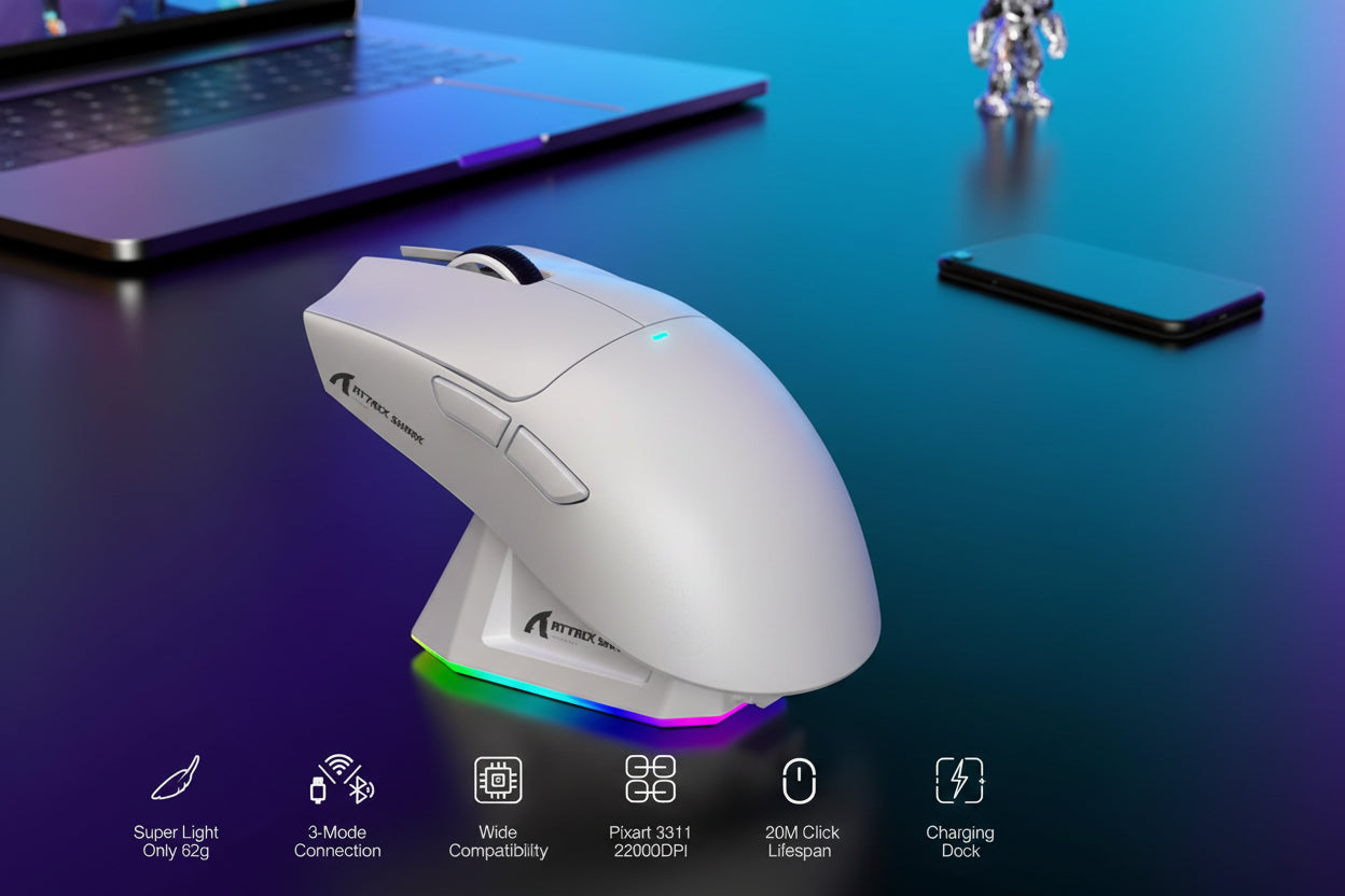 Souris Sans Fil  Attack Shark X11 – Sensor PAW3311