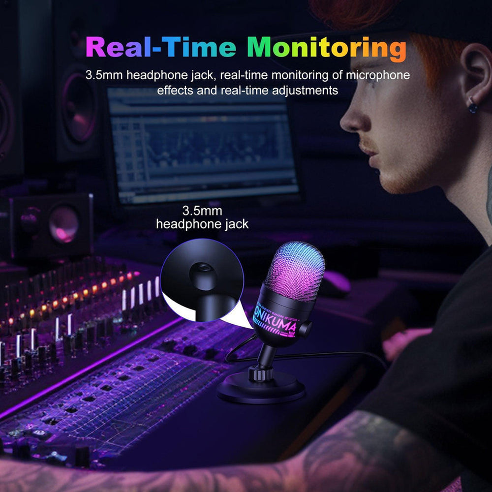 Microphone ONIKUMA M930 RGB Black