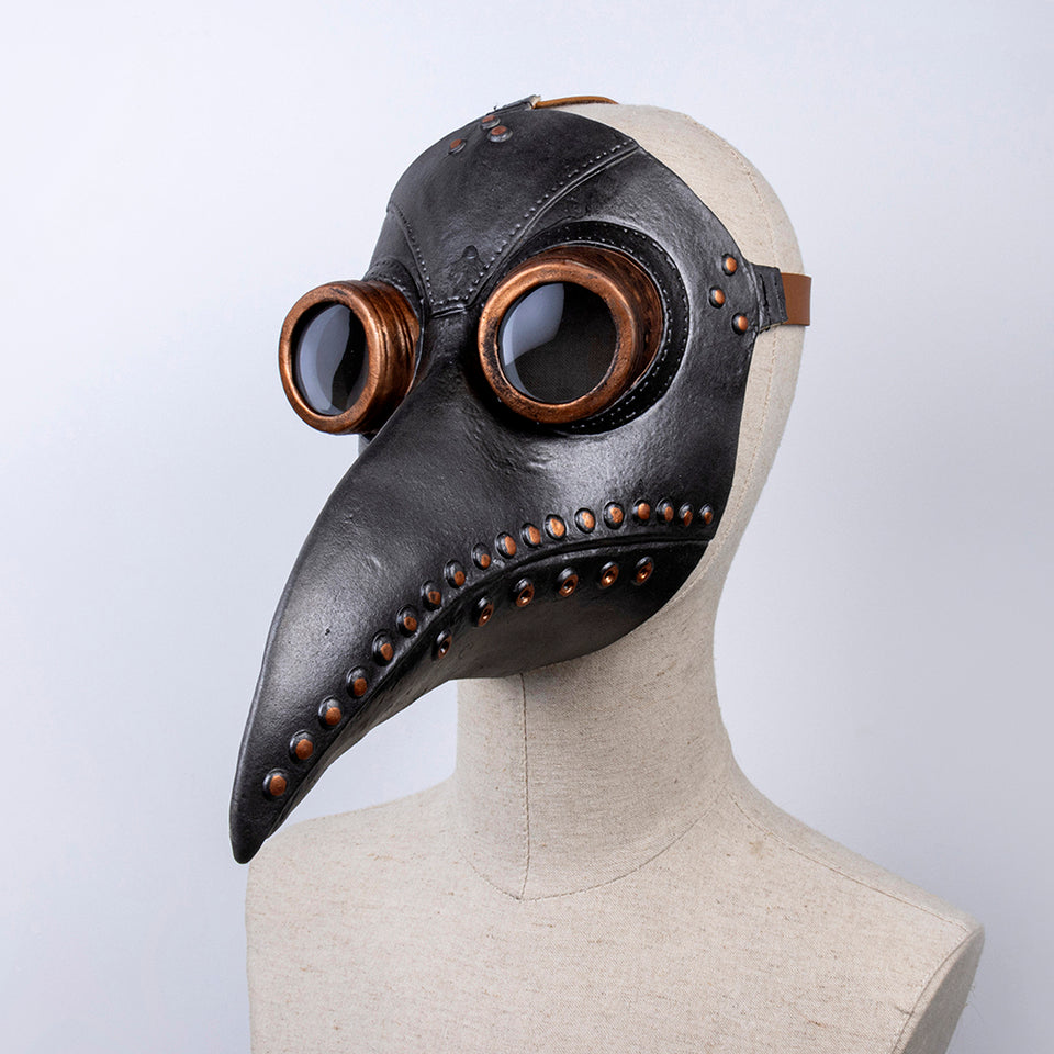 Masque Medecin Plague  cuivre / black
