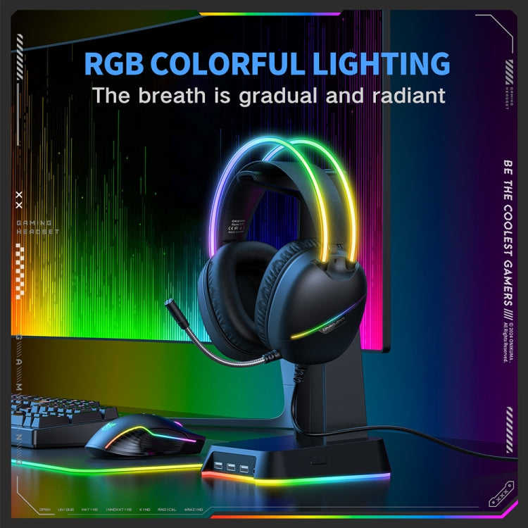 Casque Onikuma X33 RGB Wired Gaming Headset USB TYPE C + OTG (PC)