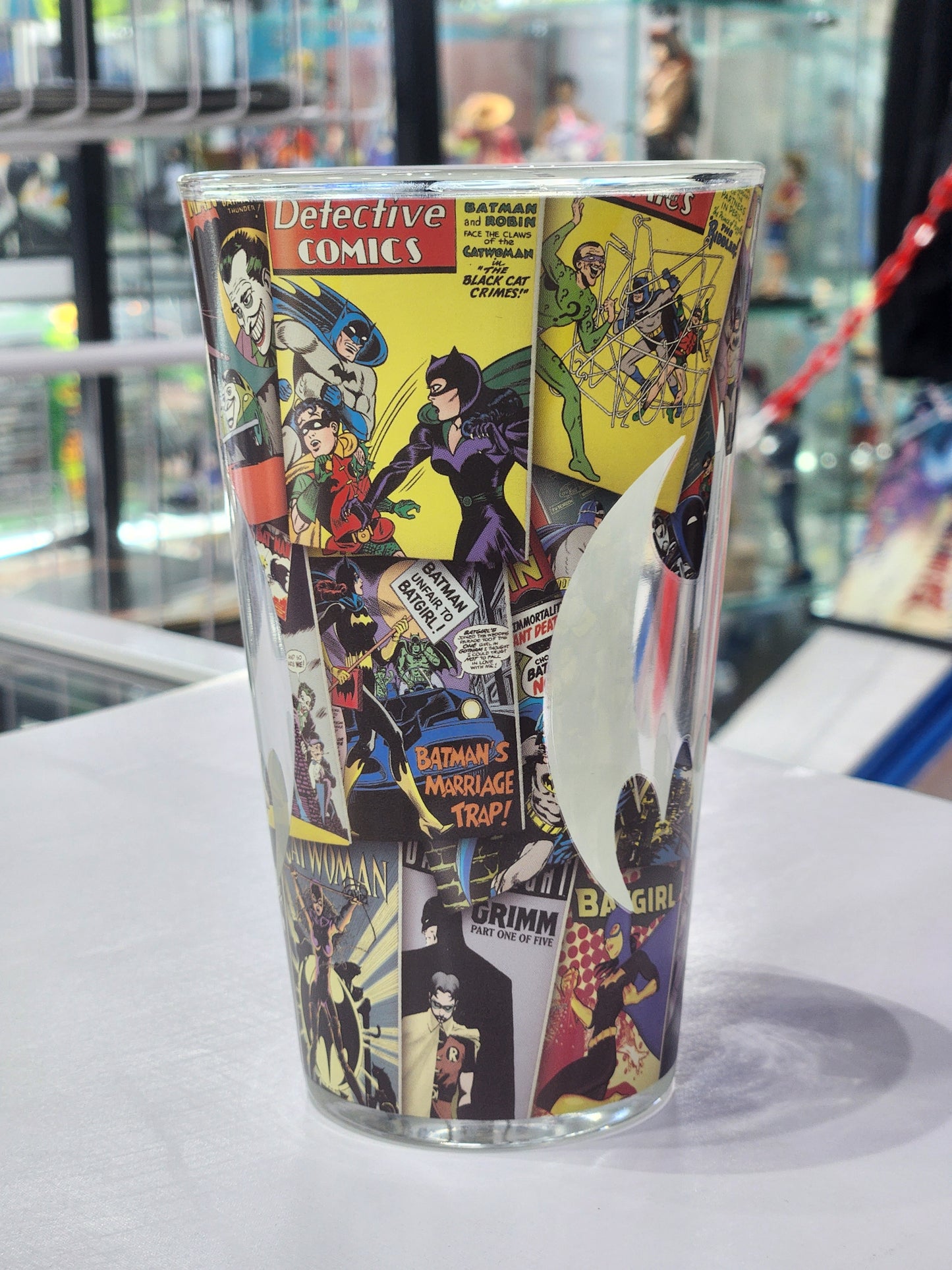 Paladone Batman Logo Glass 400ml