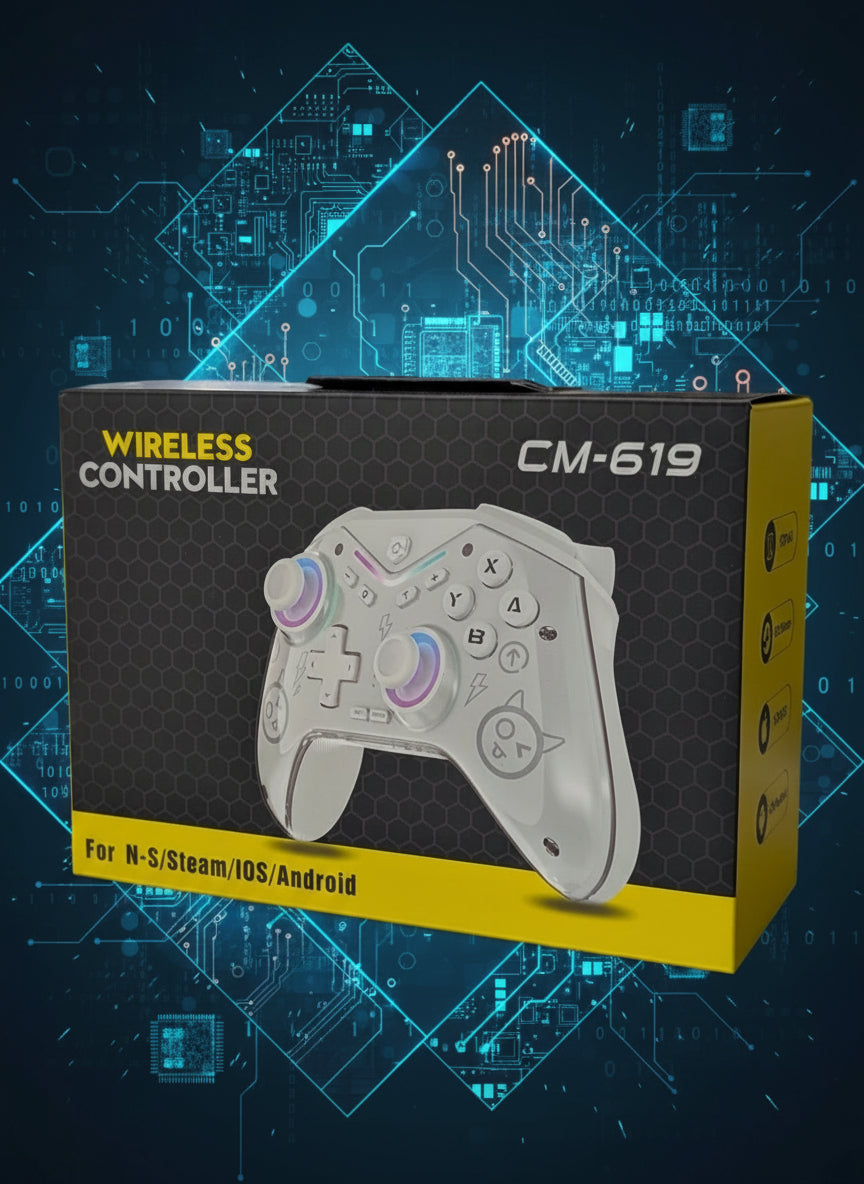 Manette Sans Fil CM6119 White - Android /Nintendo Switch / PC