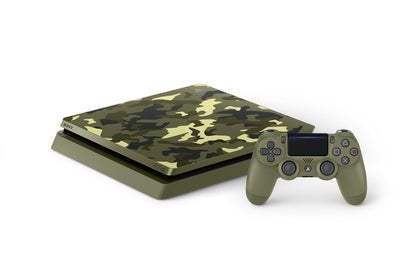 Ps4 slim flashé 9.00  - 1 TB - Limited Edition Call Of Duty WW 2 Occasion ♻️