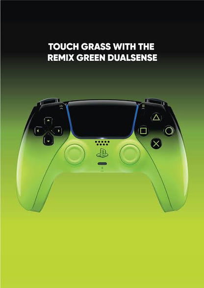 Manette PS5 DualSense Hyperpop Remix Green