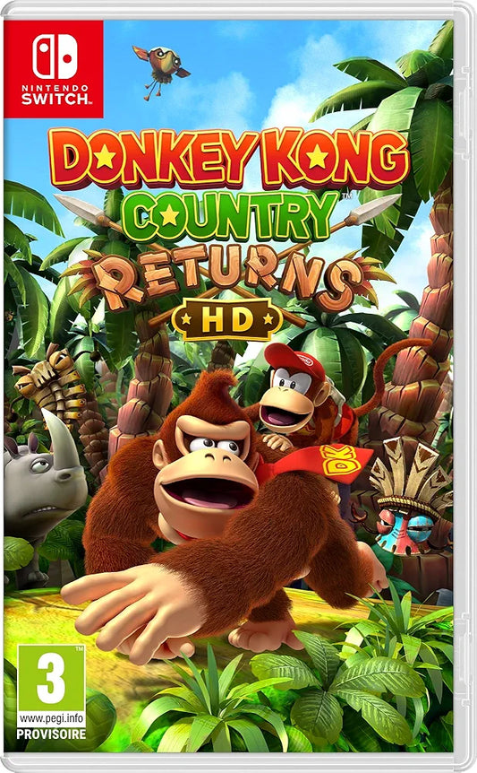 Donkey Kong Country Returns HD Nintendo switch