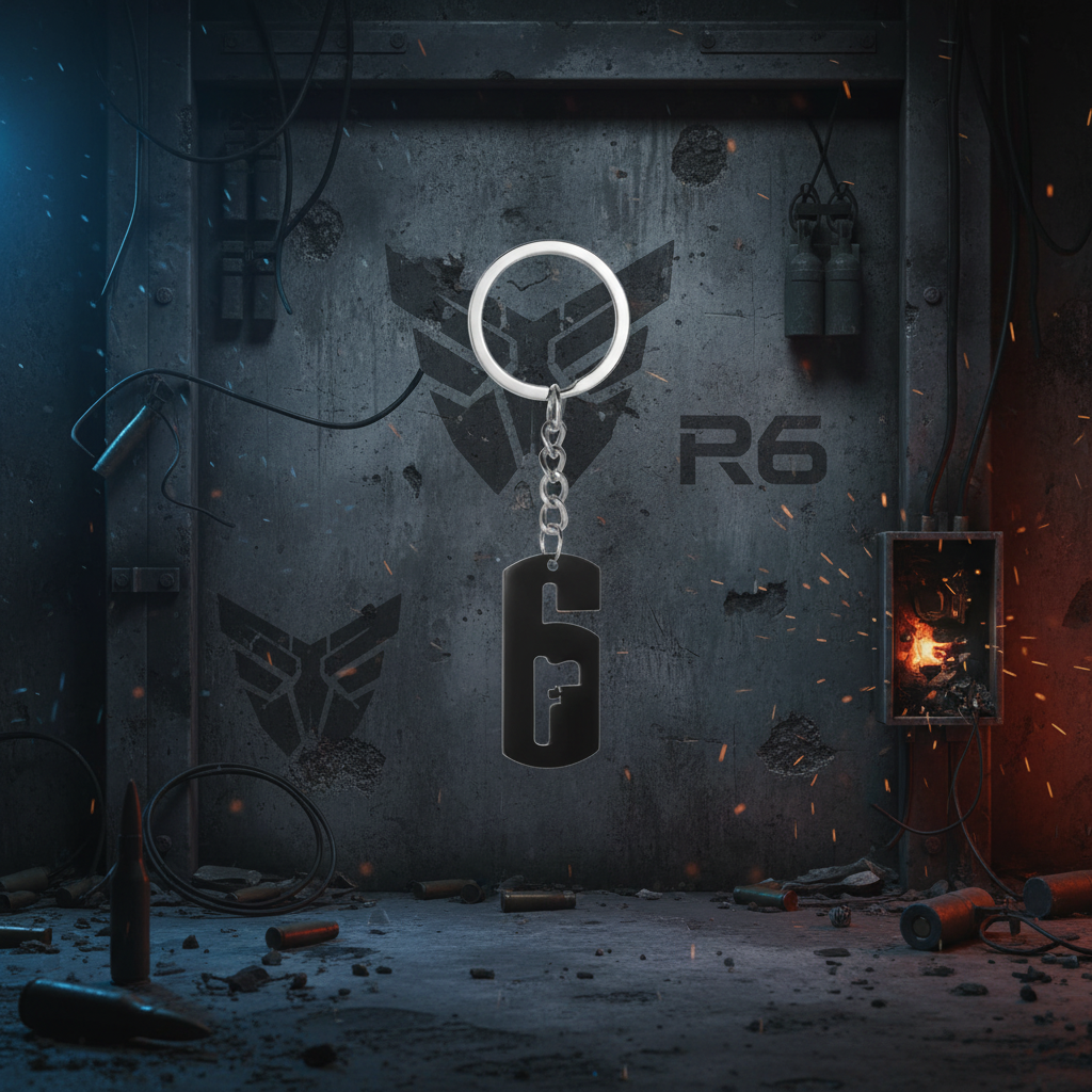 Porte Clé Rainbow Six R6