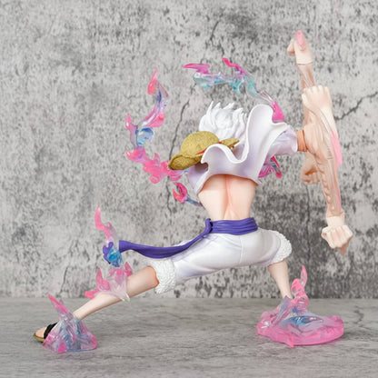 Figurine One Piece Luffy Gear 5 Rotation Fist (20 cm)