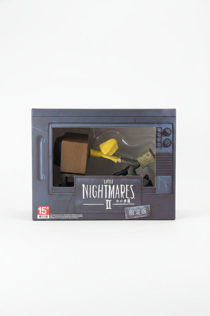 Little Nightmare II Diorama Tv Scene Mono & Six (17 cm)