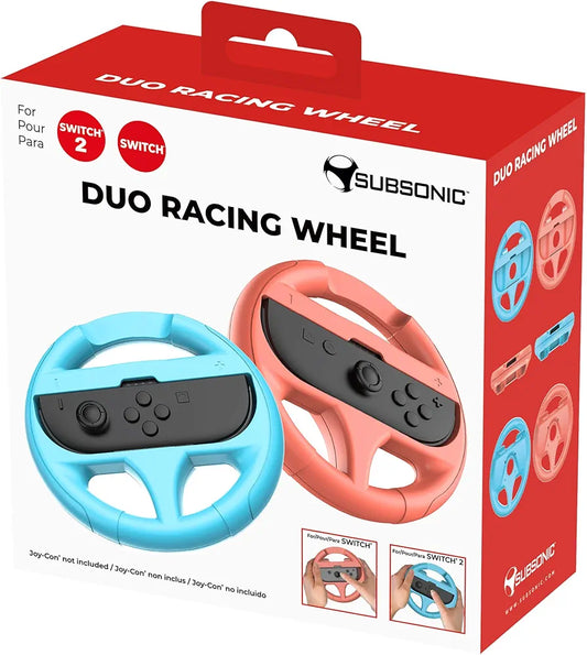 Pack de 2 volants pour Joy-con Nintendo Switch & Switch 2 | Subsonic