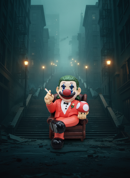 Figurine Mario Chaise Joker