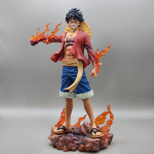 Figurine One Piece Luffy (FEU)  26 cm