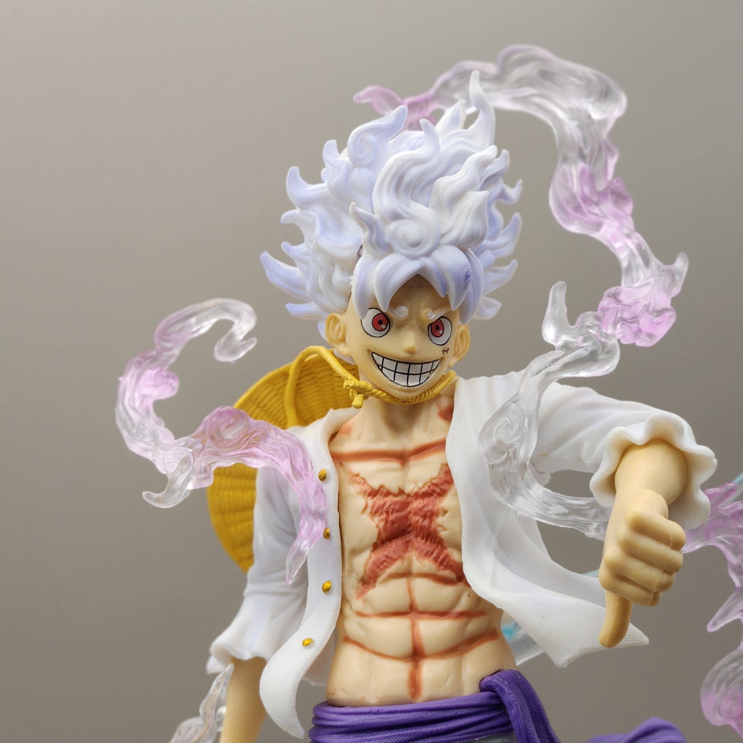 Figurine Luffy Gear 5 (Eclaire) 24 cm