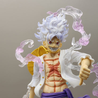 Figurine Luffy Gear 5 (Eclaire) 24 cm