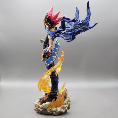 Figurine Yu Gi Oh Yami Yugi flame 27 cm